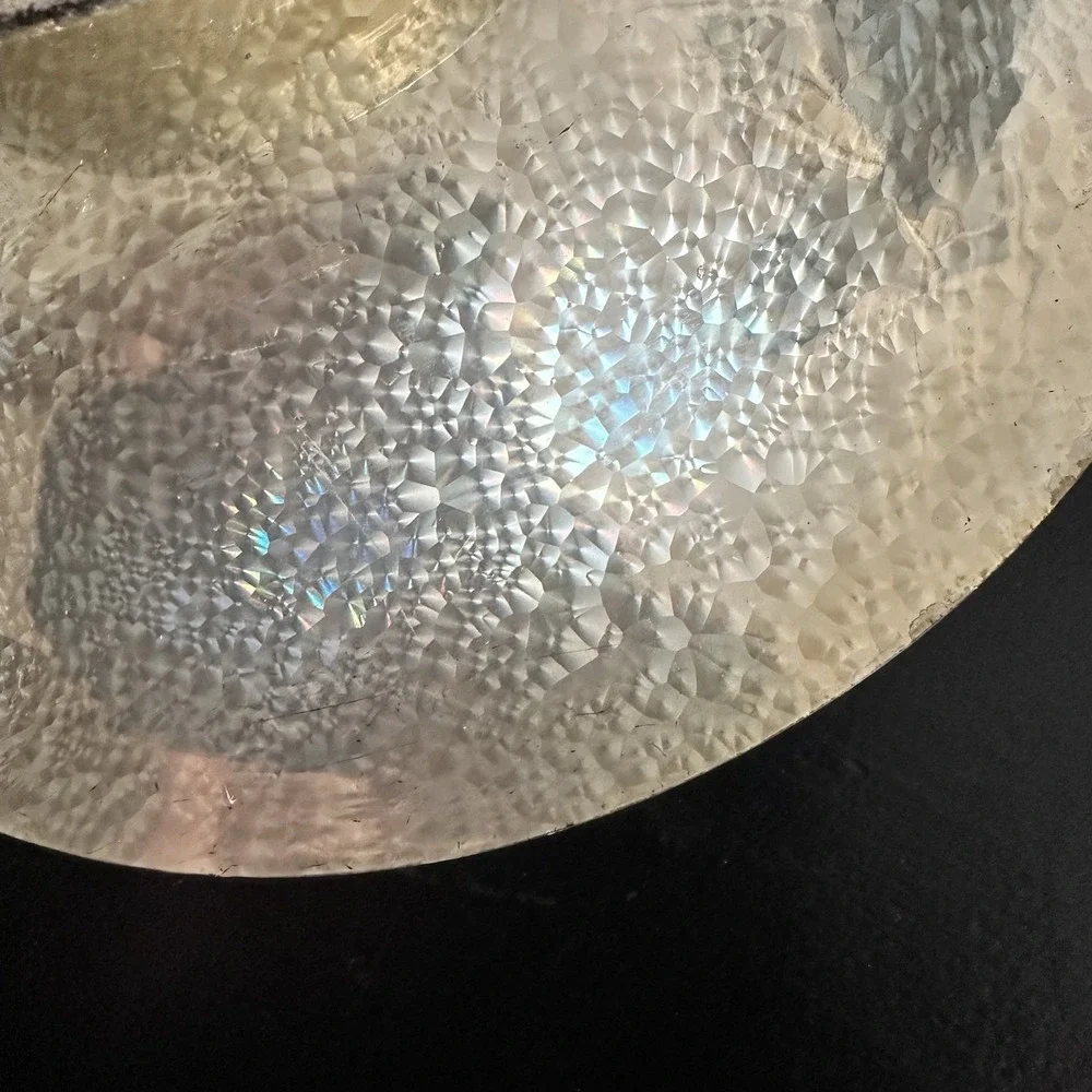 L.F.Grammes Vintage Hammered‎ Silver Plated Bowl with Ornate Border Decoration